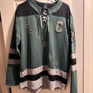 Green Slytherin Hockey Jersey